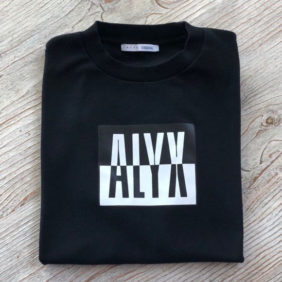 Alyx Other - ALYX Visual Logo T shirt tee black size medium